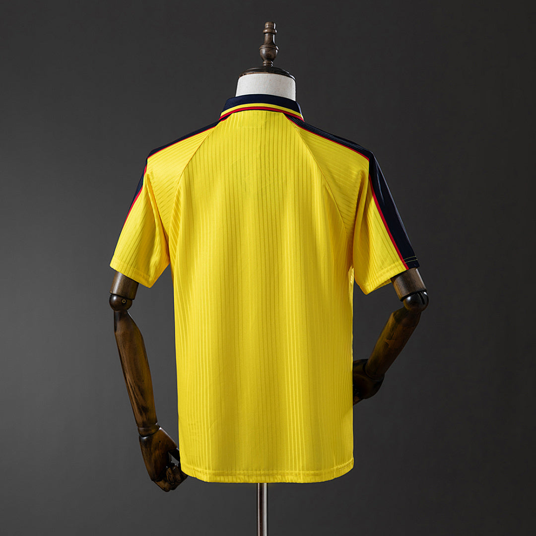 Camiseta Retro Escocia Amarilla 96/98 - espalda