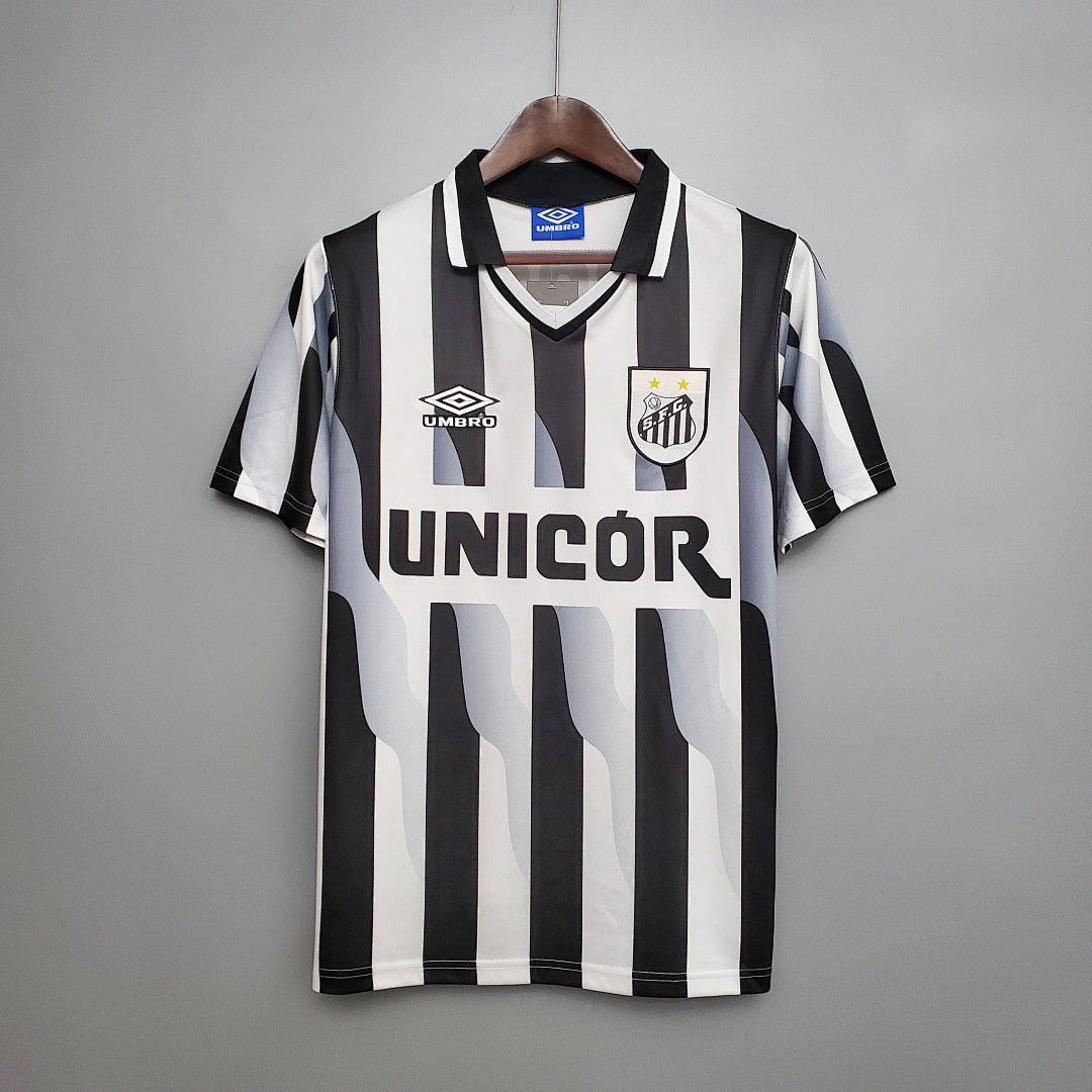 Camiseta Retro Santos Visita 1998 - frente