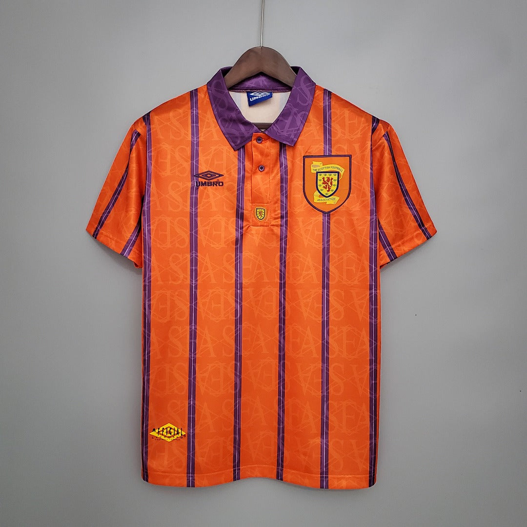 Camiseta Retro Escocia Visita 1994 - frente