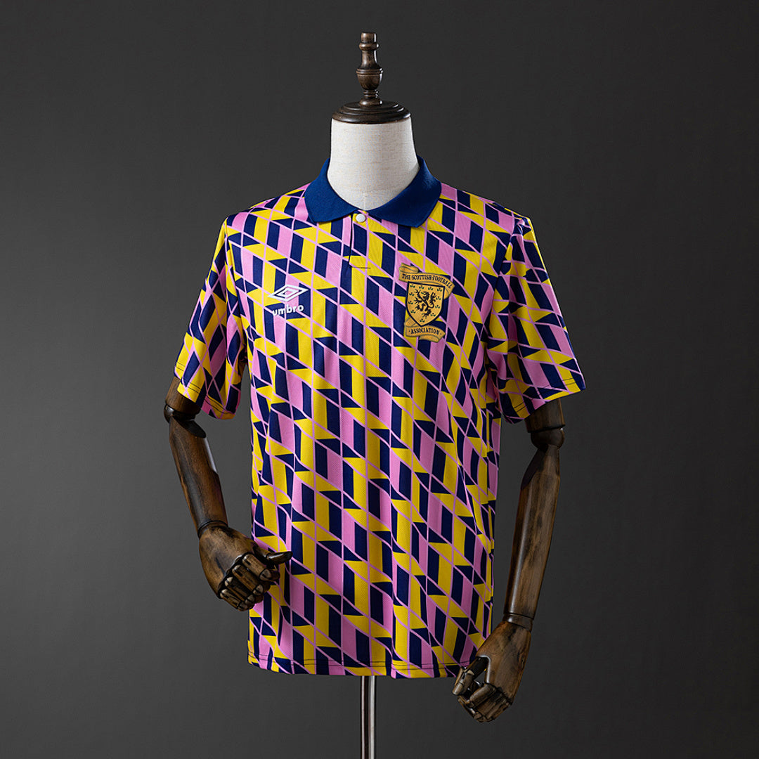 Camiseta Retro Escocia Tercera 1988 - frente