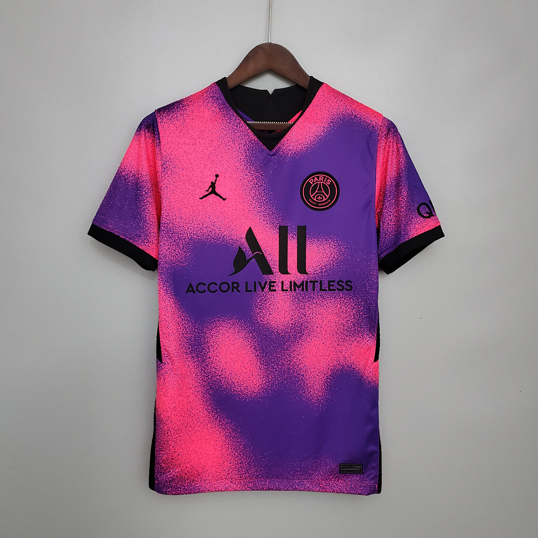 Camiseta Retro Jordania Cuarta Morada 20/21 - frente