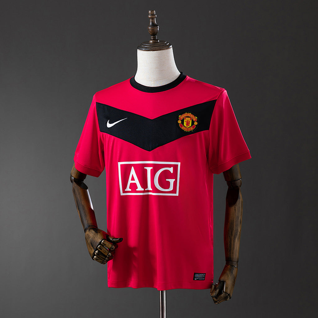 Camiseta Retro Manchester United Local 09/10 - frente