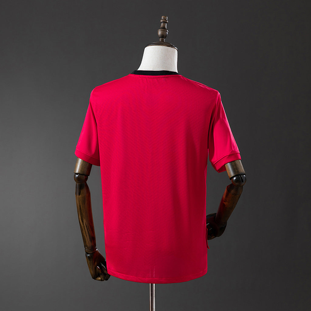 Camiseta Retro Manchester United Local 09/10 - espalda