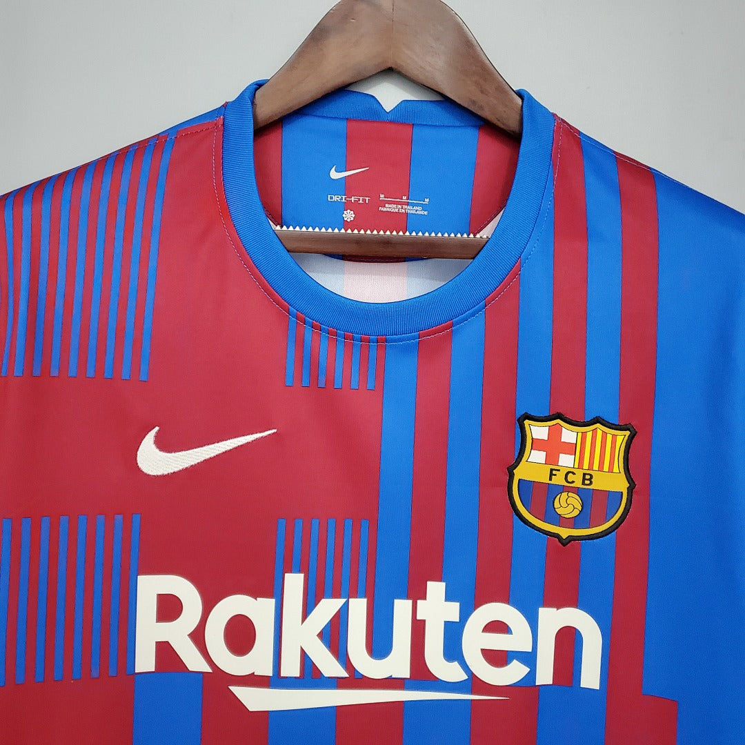 Camiseta Retro FC Barcelona Local 21/22 - espalda