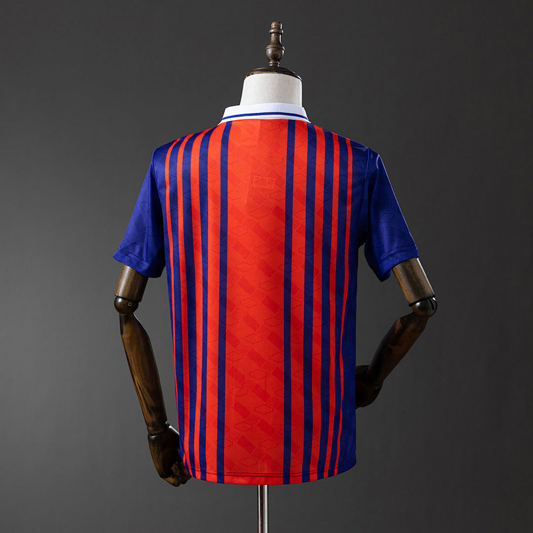 Camiseta Retro PSG Local Roja y Negra 92/93 - espalda