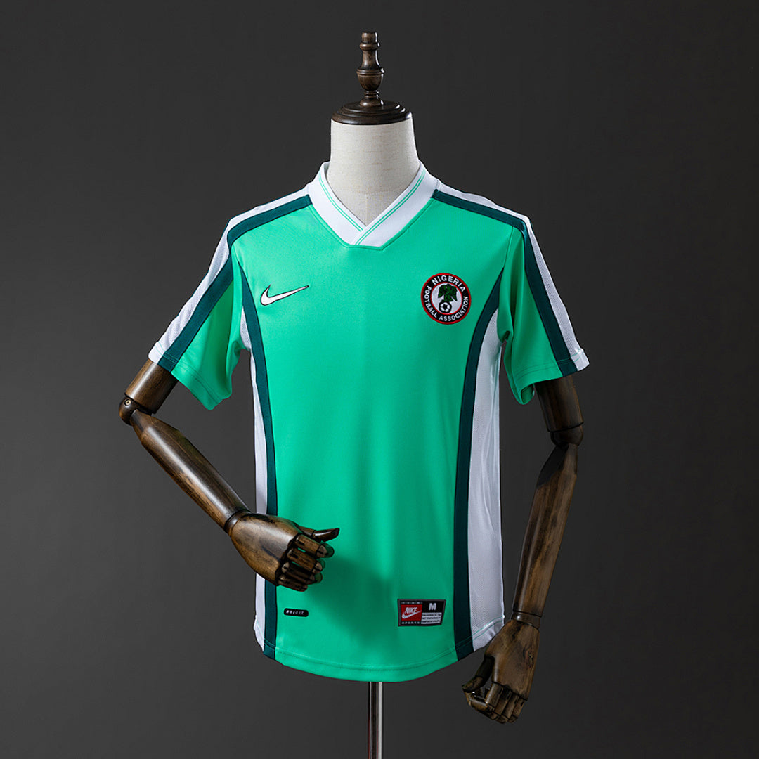 Camiseta Retro Nigeria Local 1998 - frente