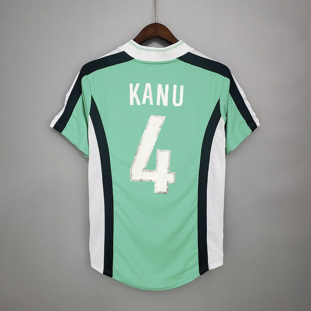 Camiseta Retro Nigeria Local 1998 - espalda