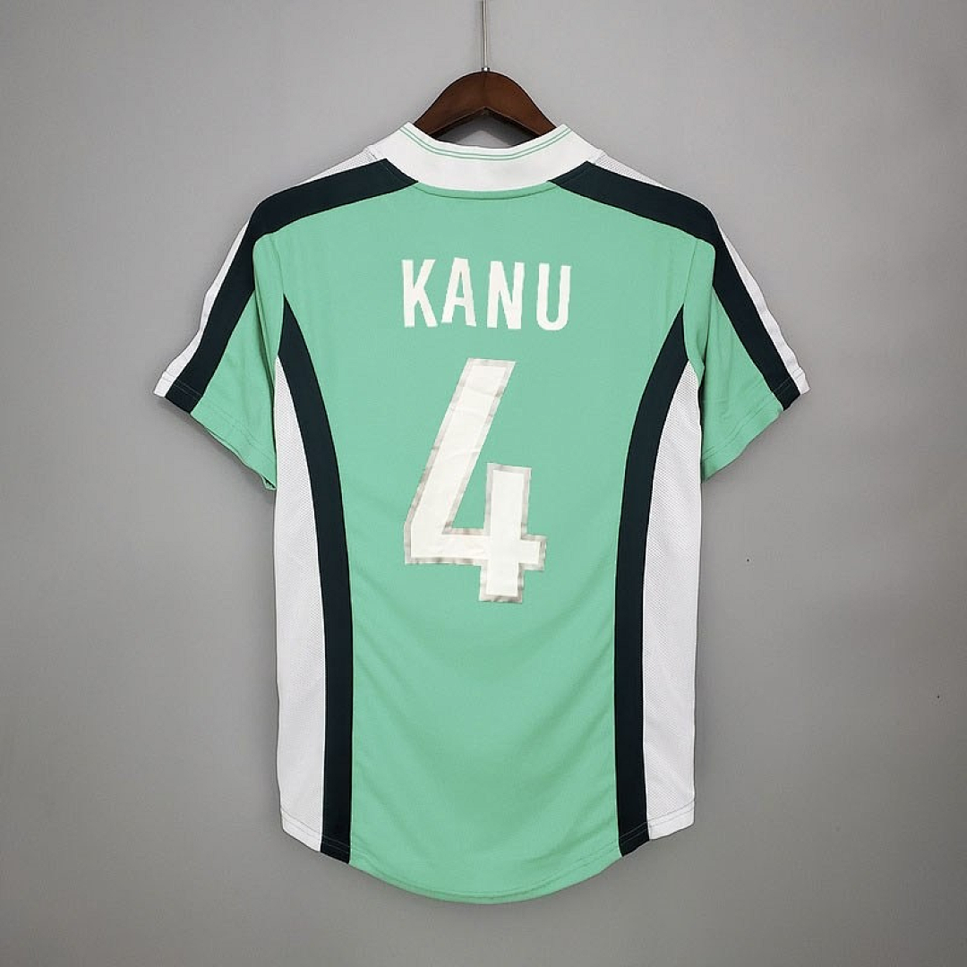 Camiseta Retro Nigeria Local 1998 - espalda