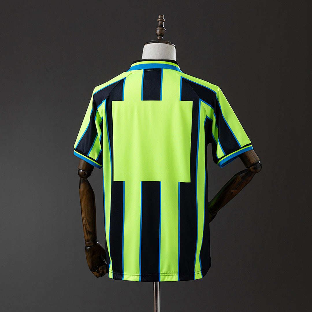 Camiseta Retro Manchester City Visita 98/99 - espalda