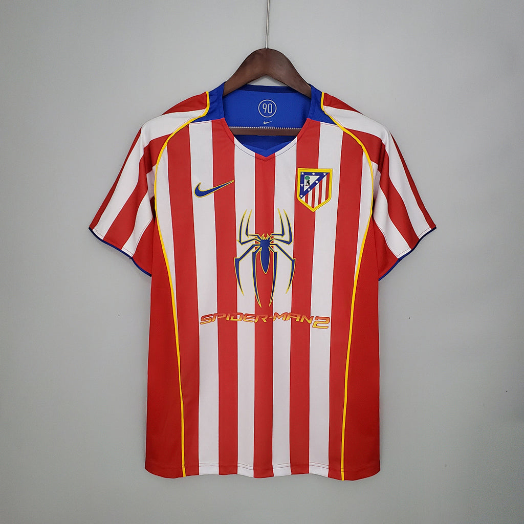 Camiseta Retro Atlético de Madrid Local 04/05 - frente