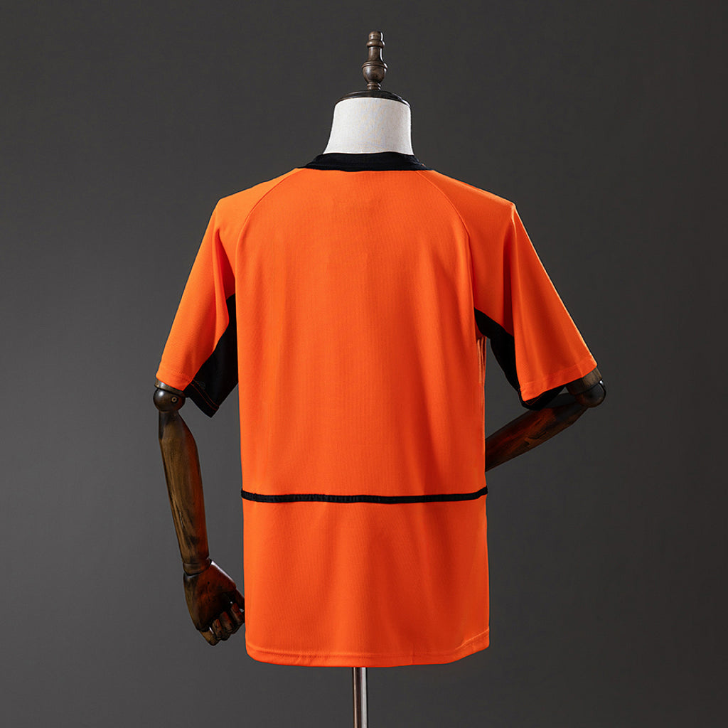 Camiseta Retro Países Bajos Local 2002 - espalda