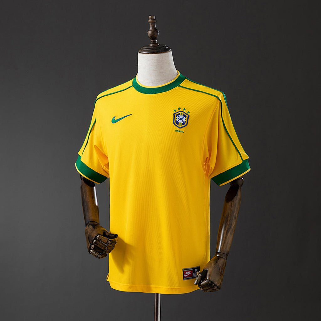Camiseta Retro Brasil Local 1998 - frente