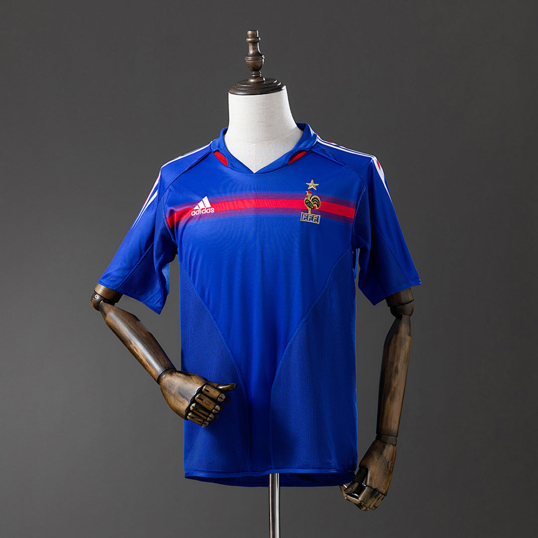 Camiseta Retro Francia Local 2004 - frente