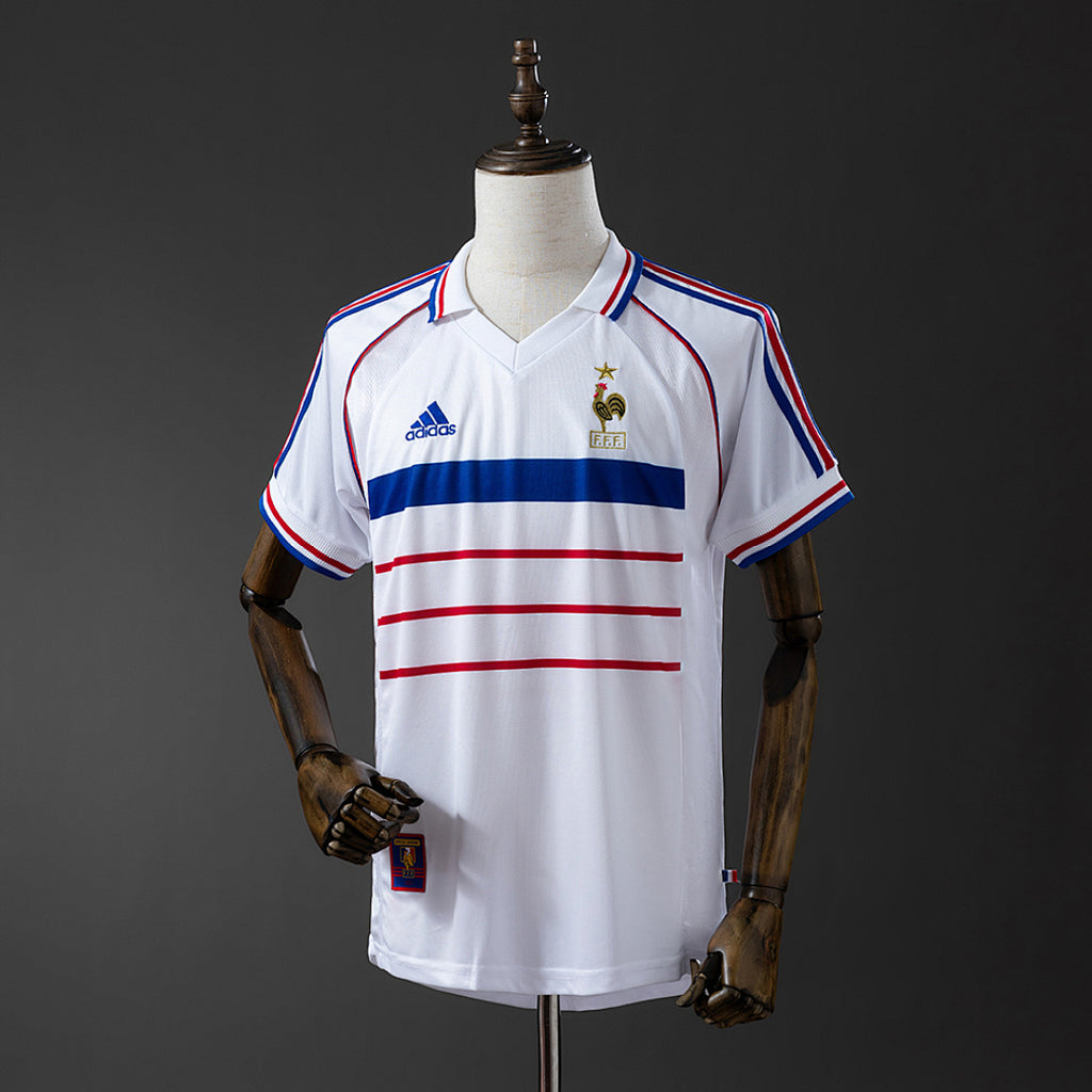 Camiseta Retro Francia Visita 1998 - frente