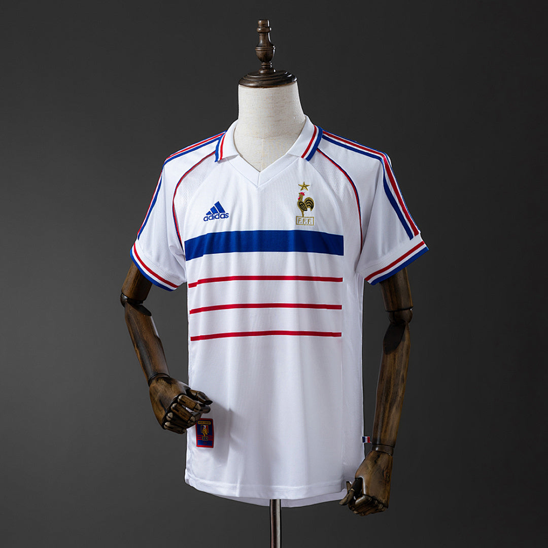 Camiseta Retro Francia Visita 1998 - frente