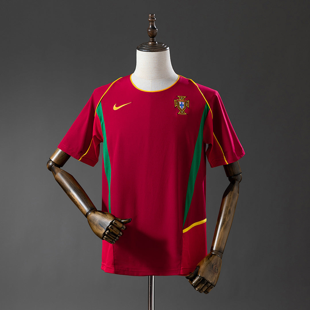 Camiseta Retro Portugal Local 2002 - frente