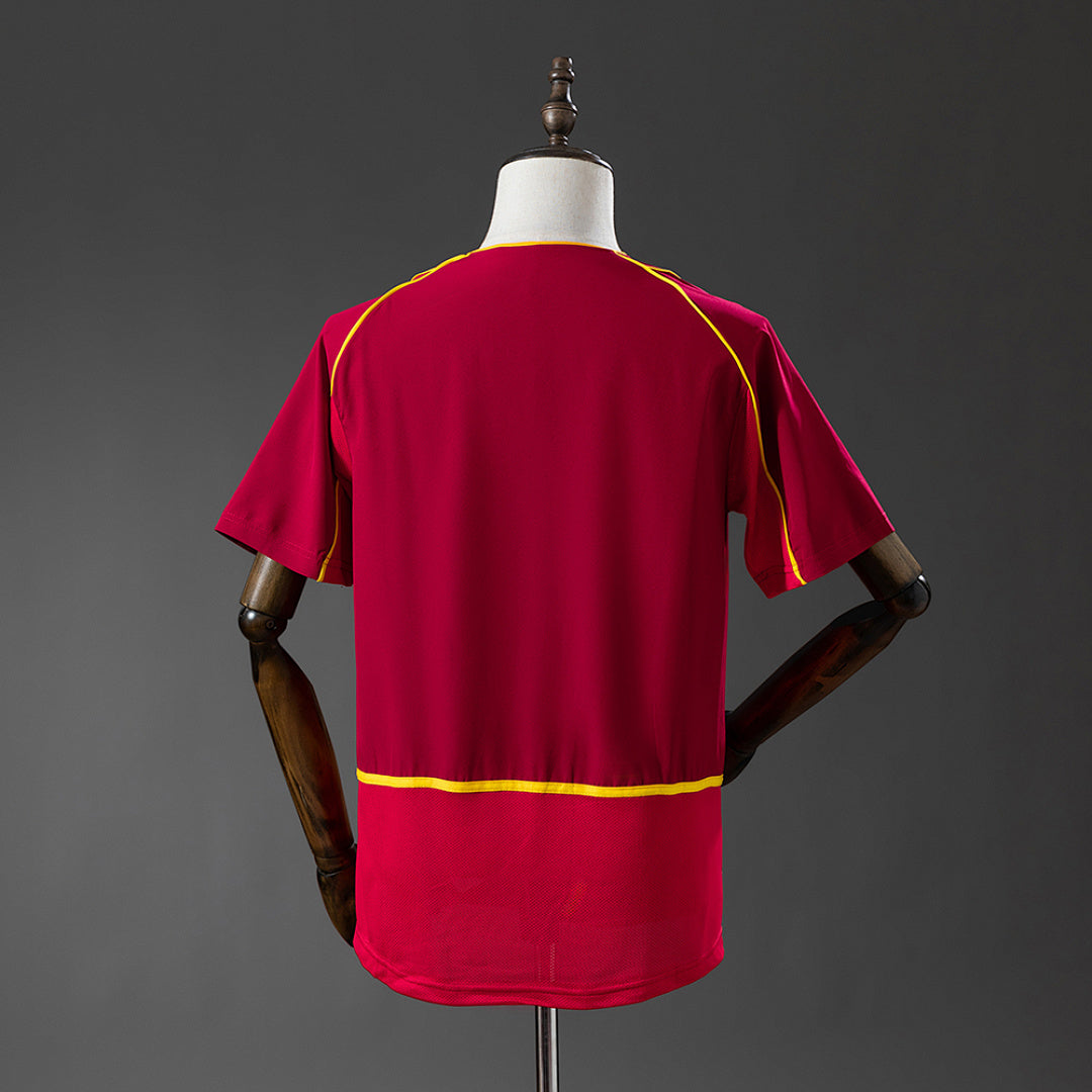 Camiseta Retro Portugal Local 2002 - espalda