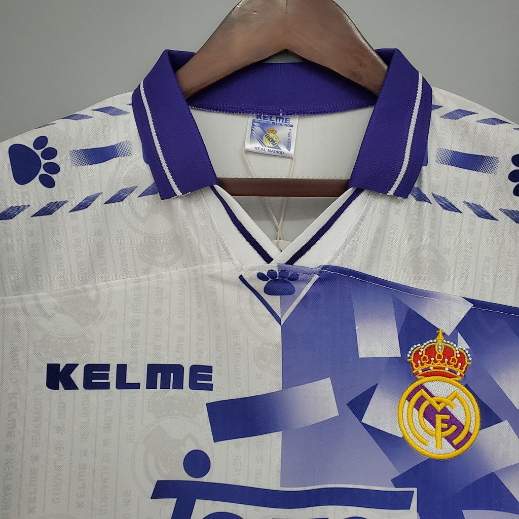 Camiseta Retro Real Madrid Tercera 96/97 - espalda