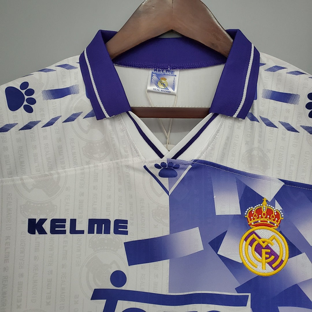 Camiseta Retro Real Madrid Tercera 96/97 - espalda
