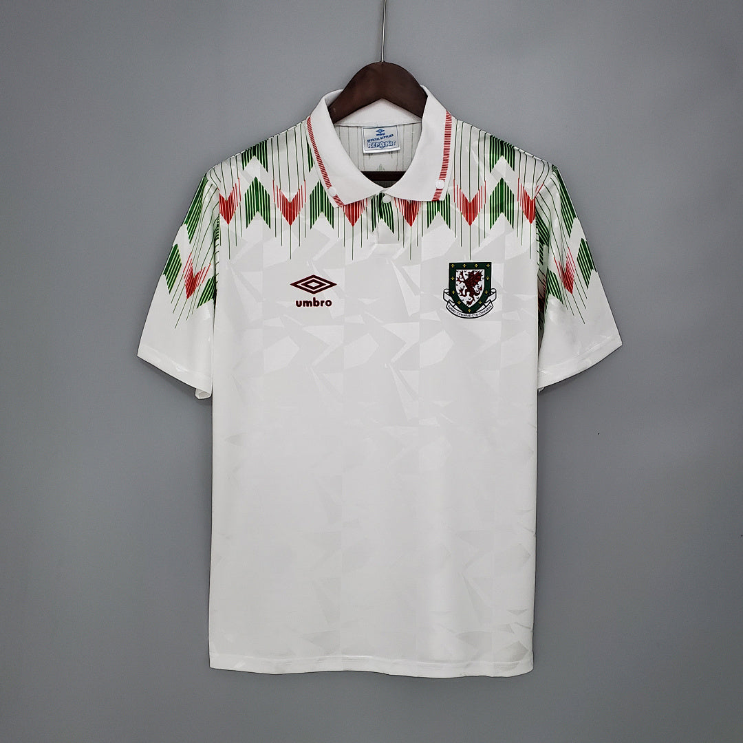 Camiseta Retro Gales Visita 90/92 - frente