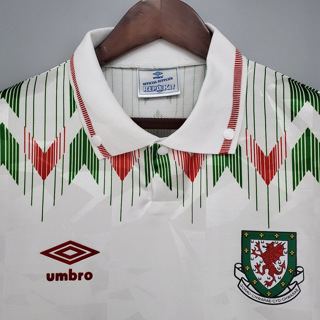 Camiseta Retro Gales Visita 90/92 - espalda
