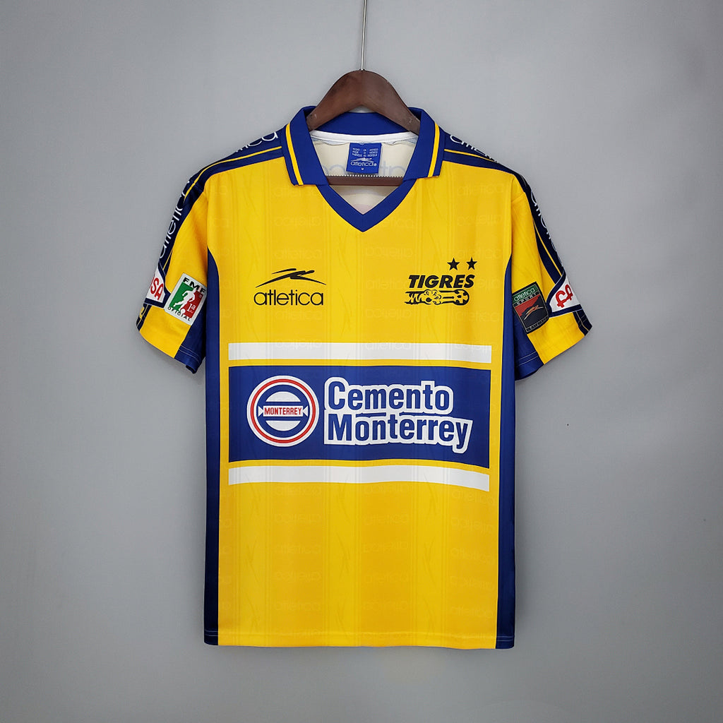 Camiseta Retro Tigres UANL Local 99/00 - frente