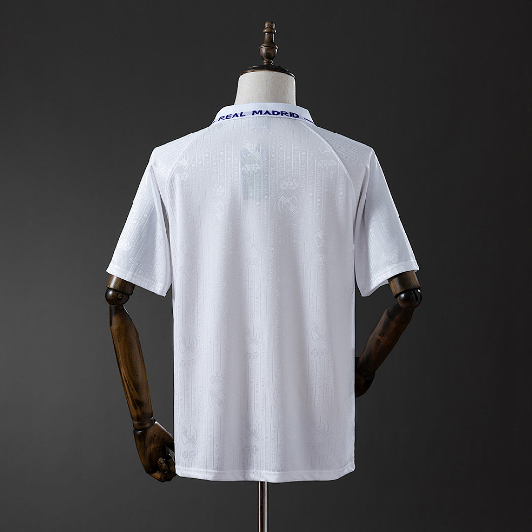 Camiseta Retro Real Madrid Local 96/97 - espalda