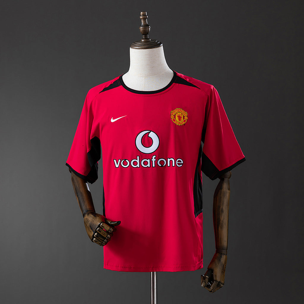 Camiseta Retro Manchester United Local 02/04 - frente