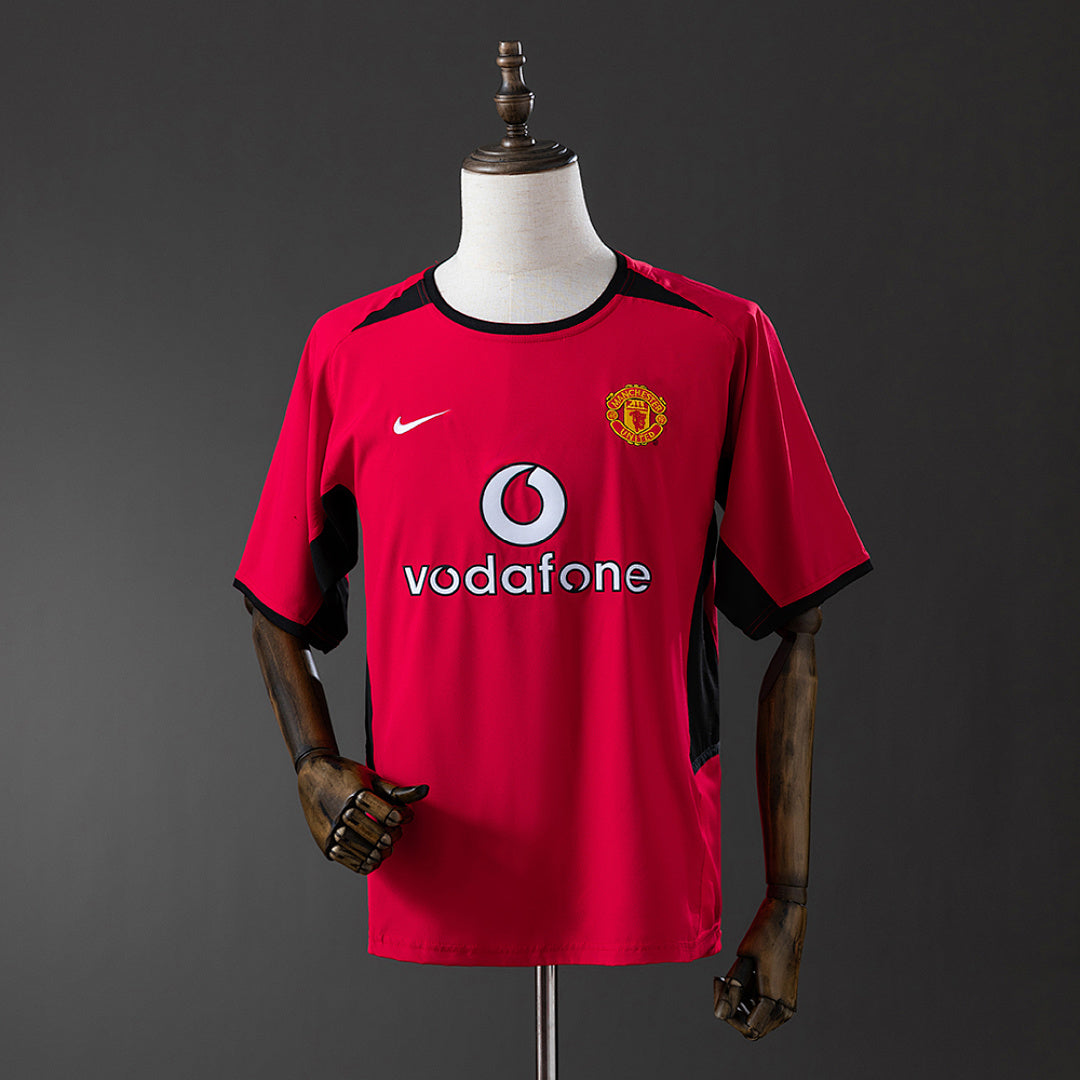 Camiseta Retro Manchester United Local 02/04 - frente