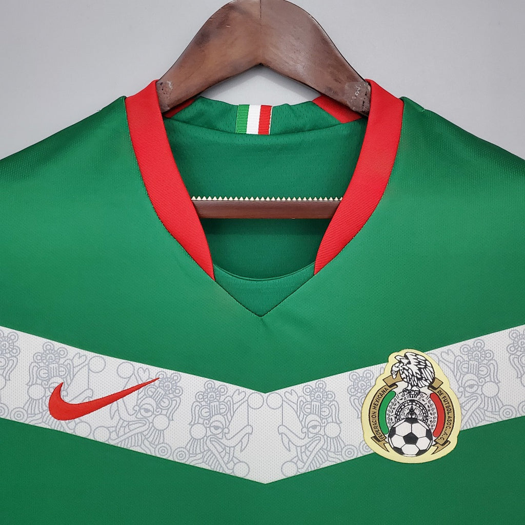 Camiseta Retro México Local 2006 - espalda