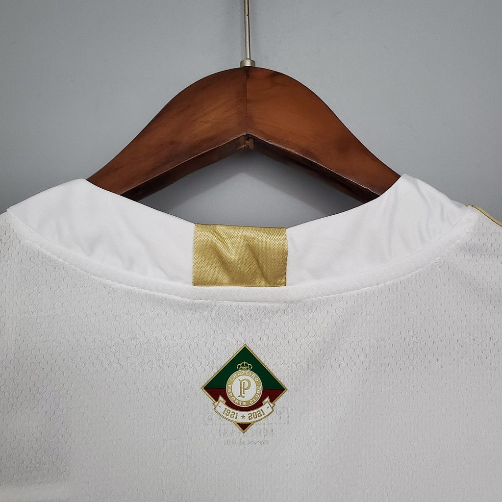 Camiseta Retro Cruzeiro Visita Blanca 21/22 - espalda