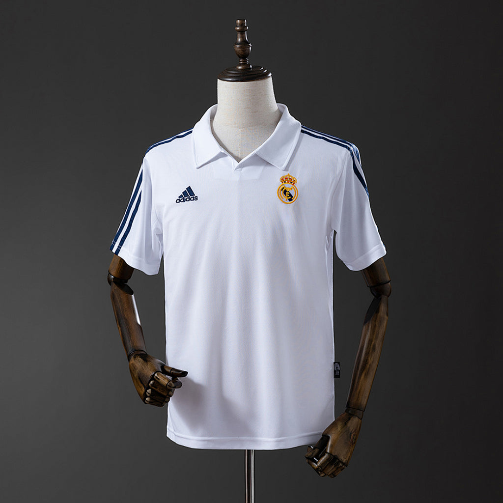 Camiseta Retro Real Madrid Local Champions League 02/03 - frente