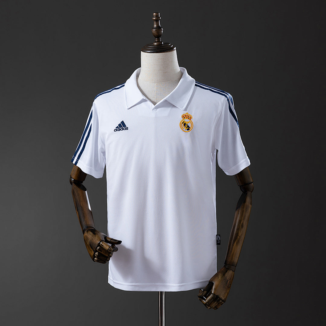 Camiseta Retro Real Madrid Local Champions League 02/03 - frente