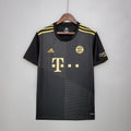 Camiseta Retro Bayern Múnich Visita Gris y Gris Claro 21/22 - frente