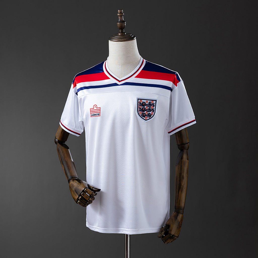 Camiseta Retro Inglaterra Local 1982 - frente