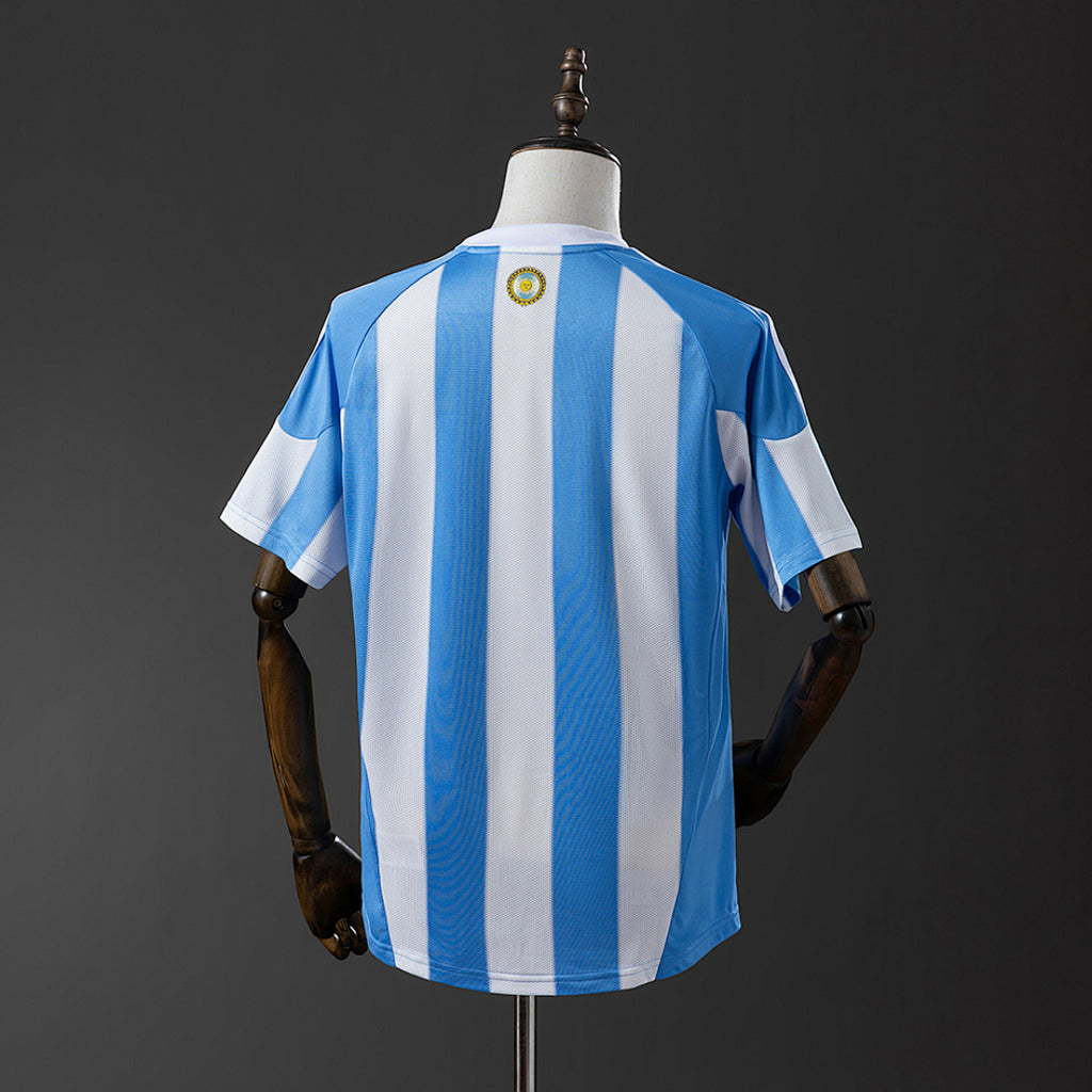 Camiseta Retro Argentina Local 2010 - espalda