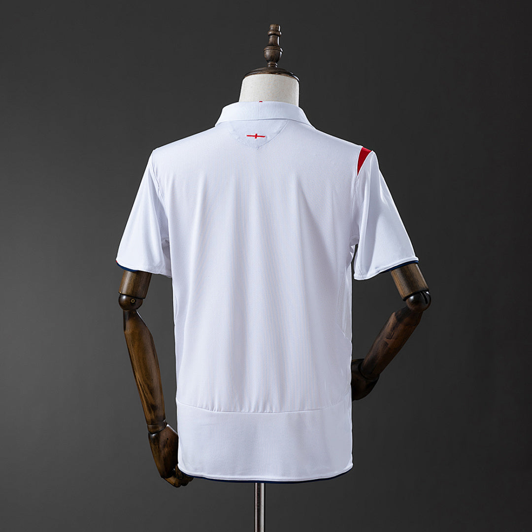 Camiseta Retro Inglaterra Local 2006 - espalda