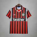 Camiseta Retro Manchester City Visita 94/96 - frente
