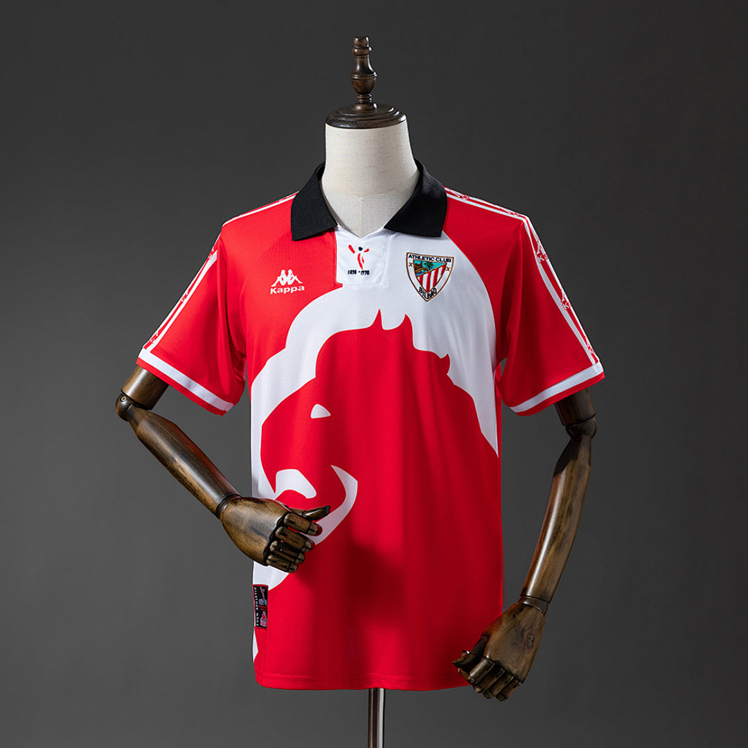 Camiseta Retro Athletic Bilbao Local 97/98 - frente