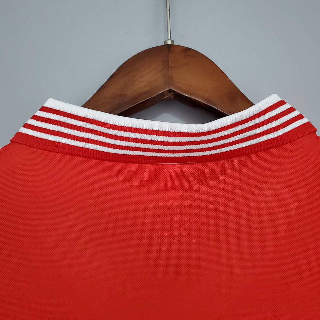 Camiseta Retro Manchester United Local 1977 - espalda