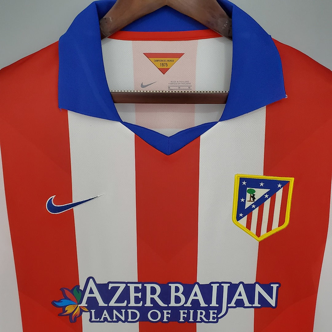 Camiseta Retro Atlético de Madrid Local 14/15 - espalda