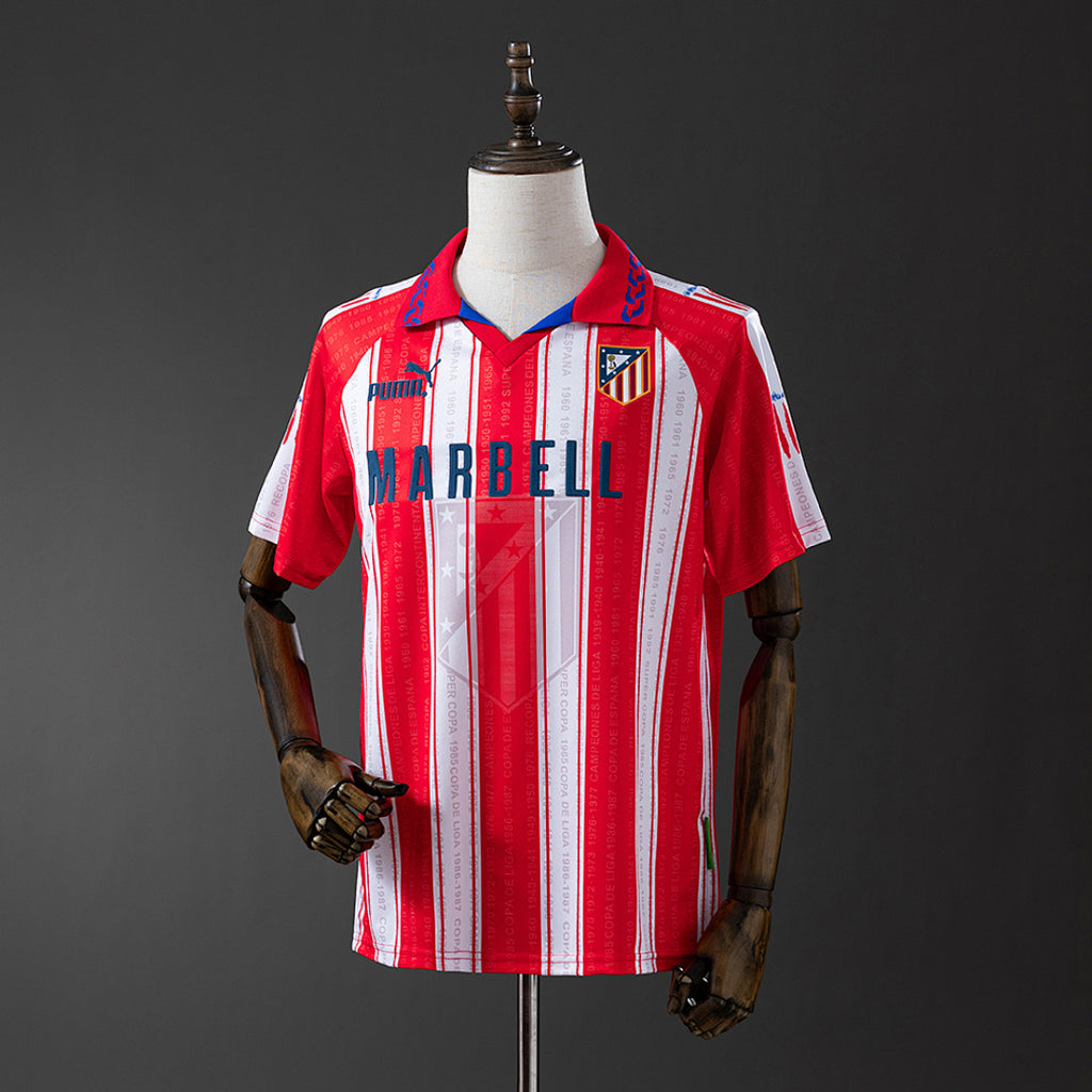Camiseta Retro Atlético de Madrid Local 95/96 - frente