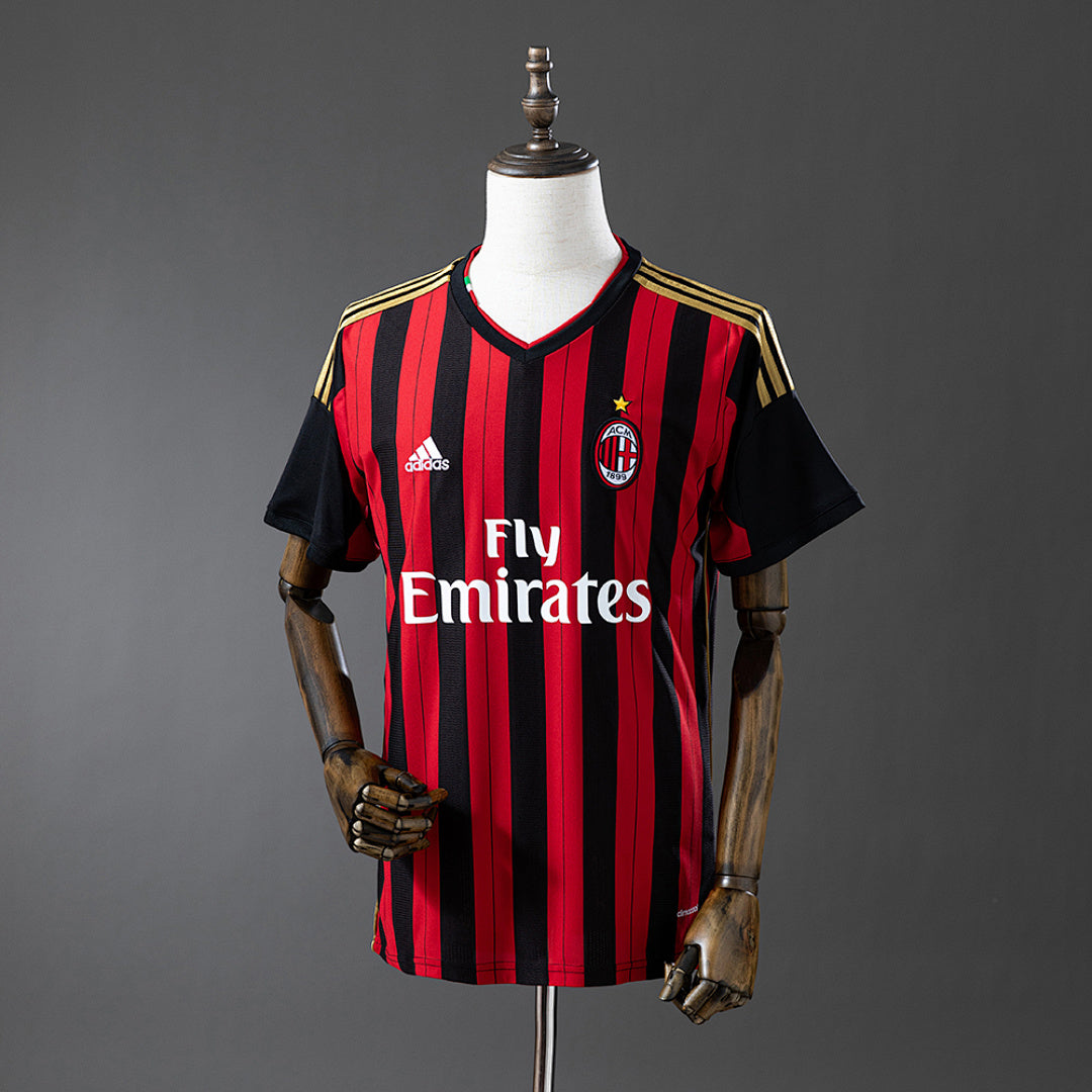 Camiseta Retro AC Milan Local 13/14 - frente