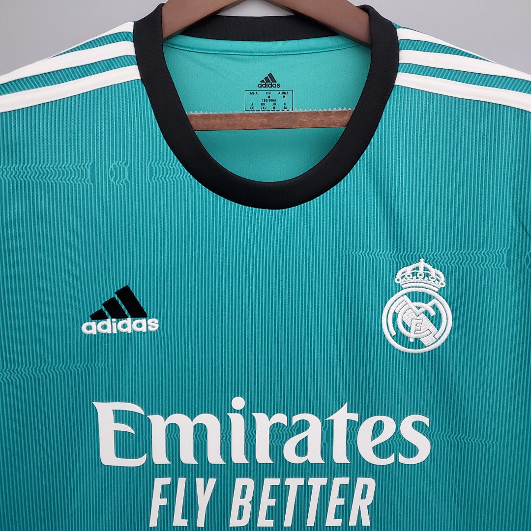 Camiseta Retro Real Madrid Tercera 21/22 - espalda
