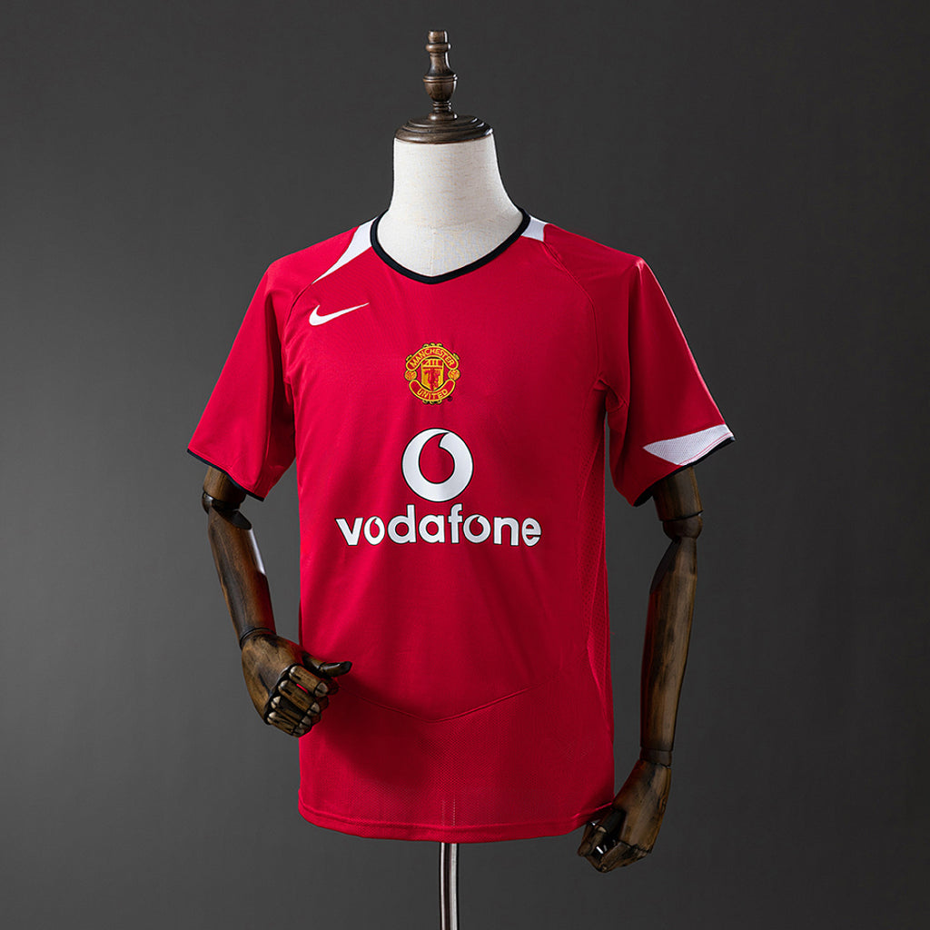 Camiseta Retro Manchester United Local 04/06 - frente