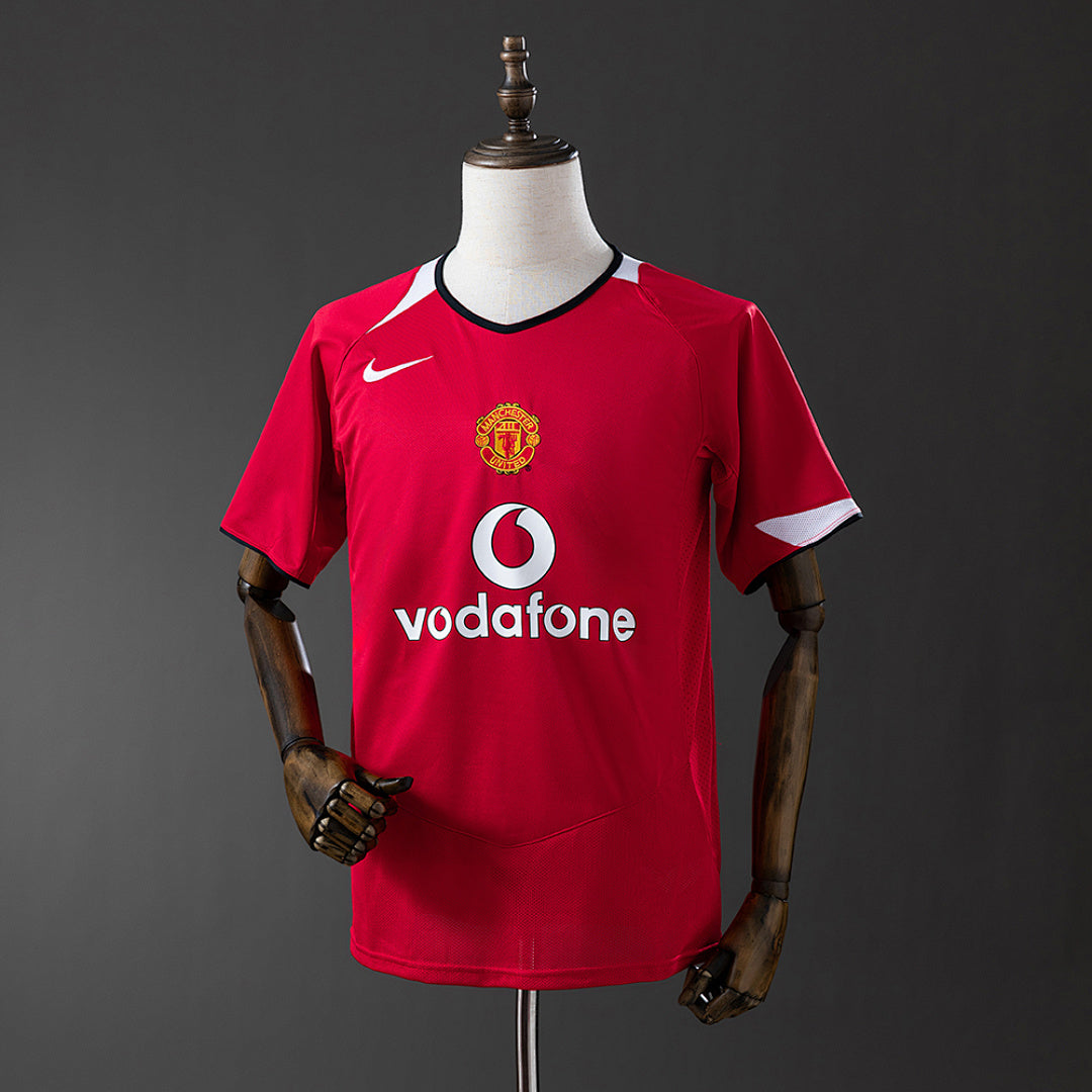 Camiseta Retro Manchester United Local 04/06 - frente