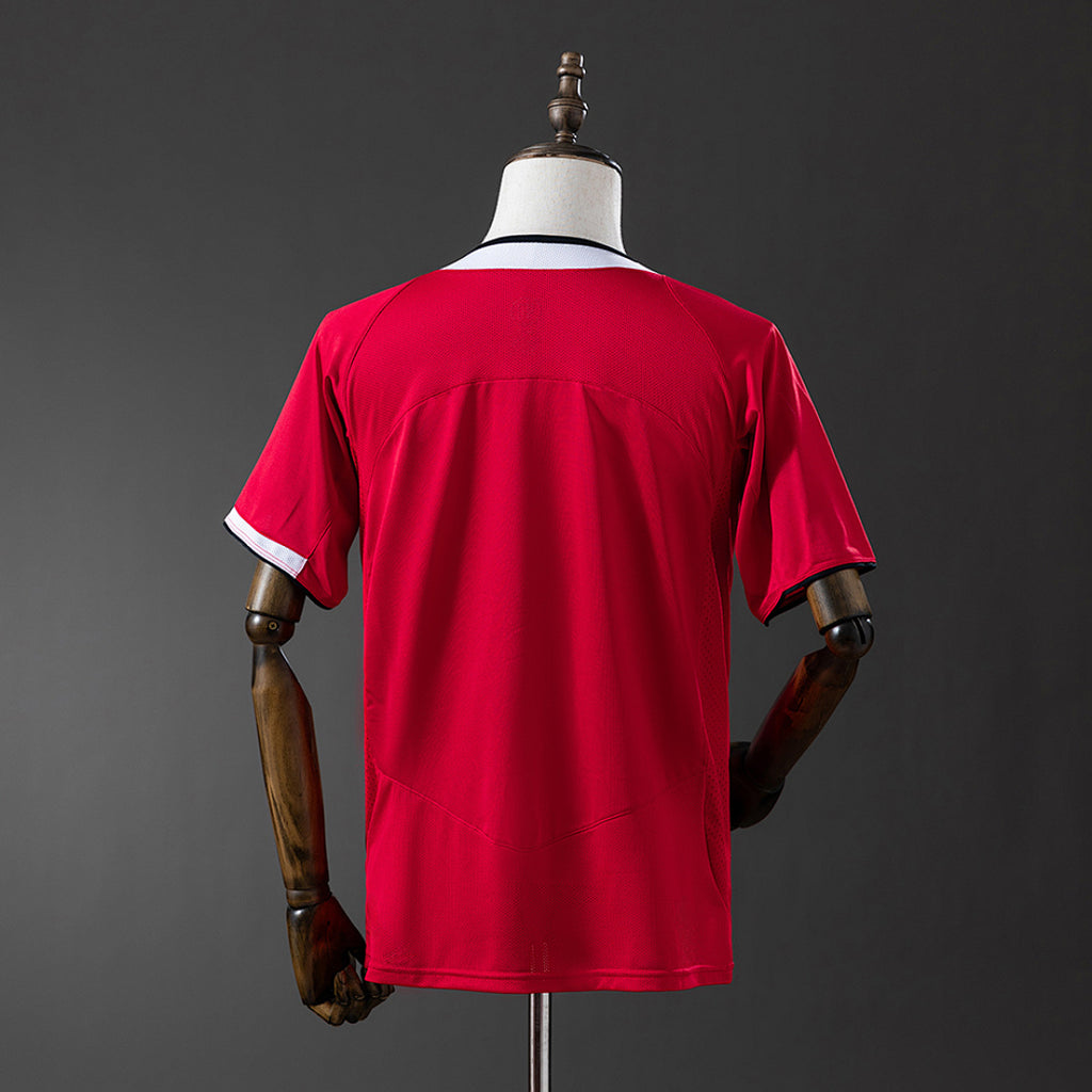Camiseta Retro Manchester United Local 04/06 - espalda
