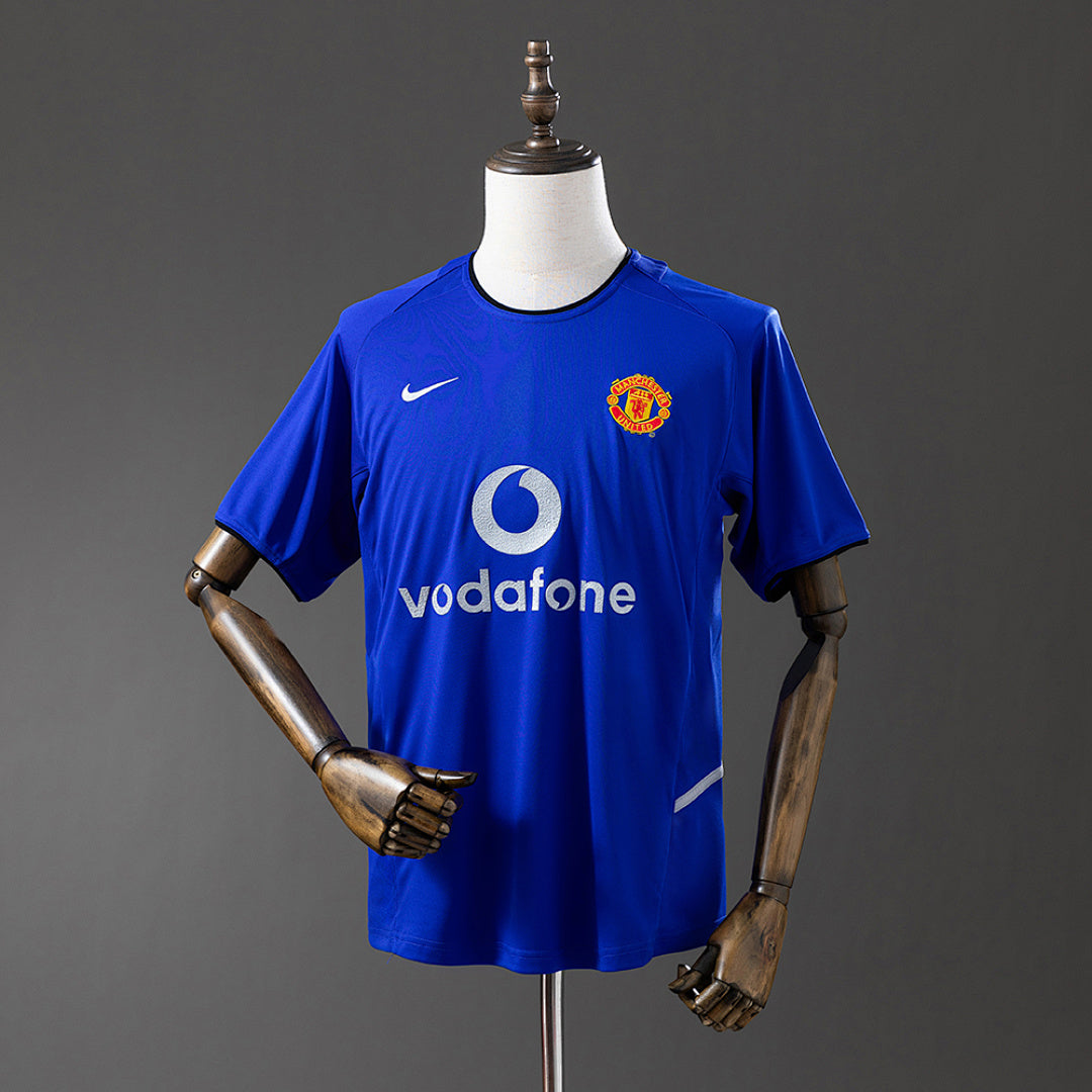 Camiseta Retro Manchester United Visita 02/04 - frente