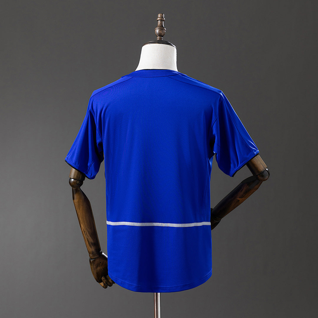 Camiseta Retro Manchester United Visita 02/04 - espalda