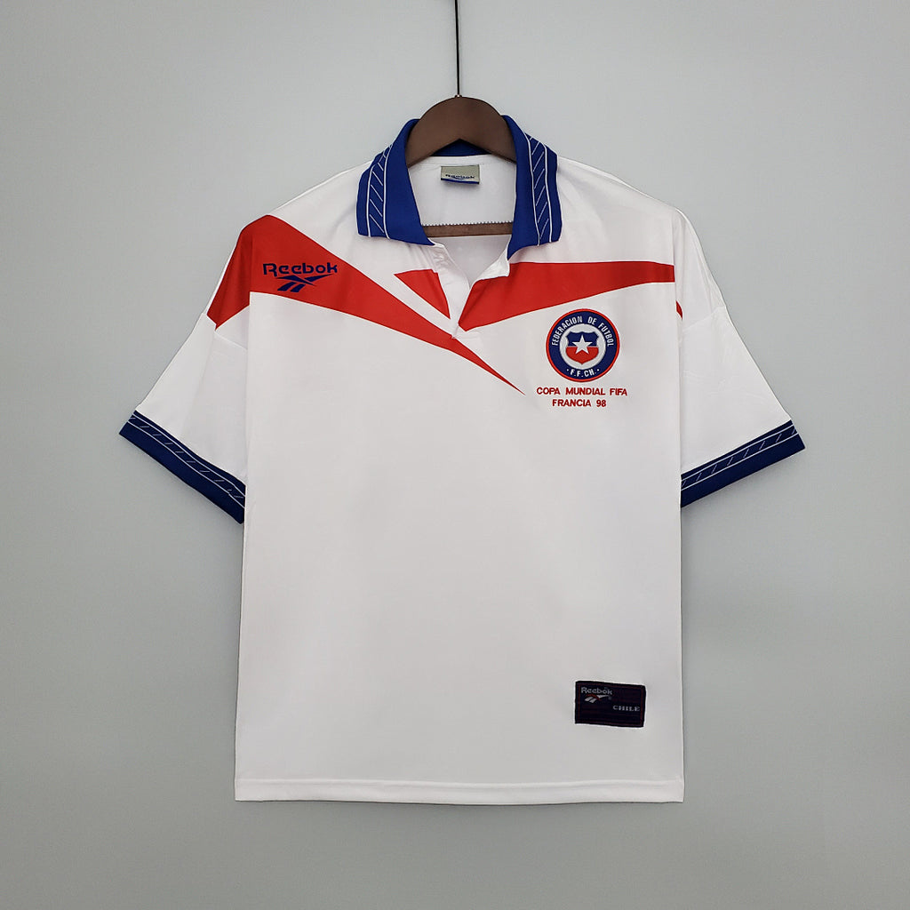 Camiseta Retro Chile Visita 1998 - frente